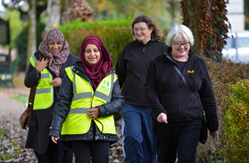 volunteering muslim womens walk